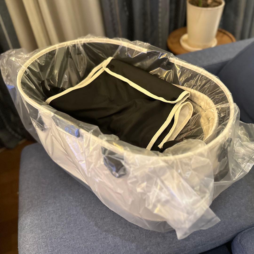 AIRBUGGY コットとショッピングバスケット アイボリーホワイト 新品未使用