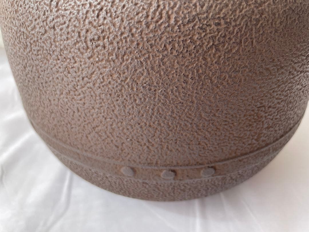 茶釜 萬代屋釜 釜師 橋本辰敏作 蓋付 茶道具 送料込み