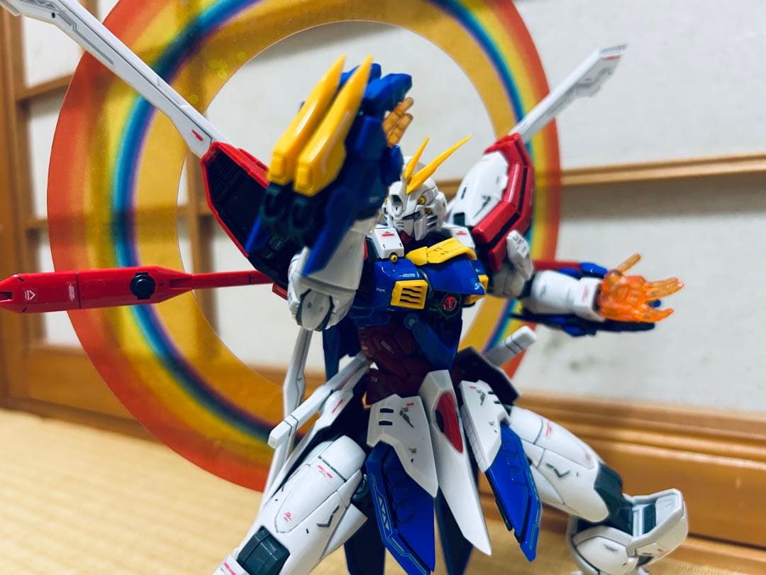 ゴッドガンダム　ハイレゾリューションモデル　ガンプラ