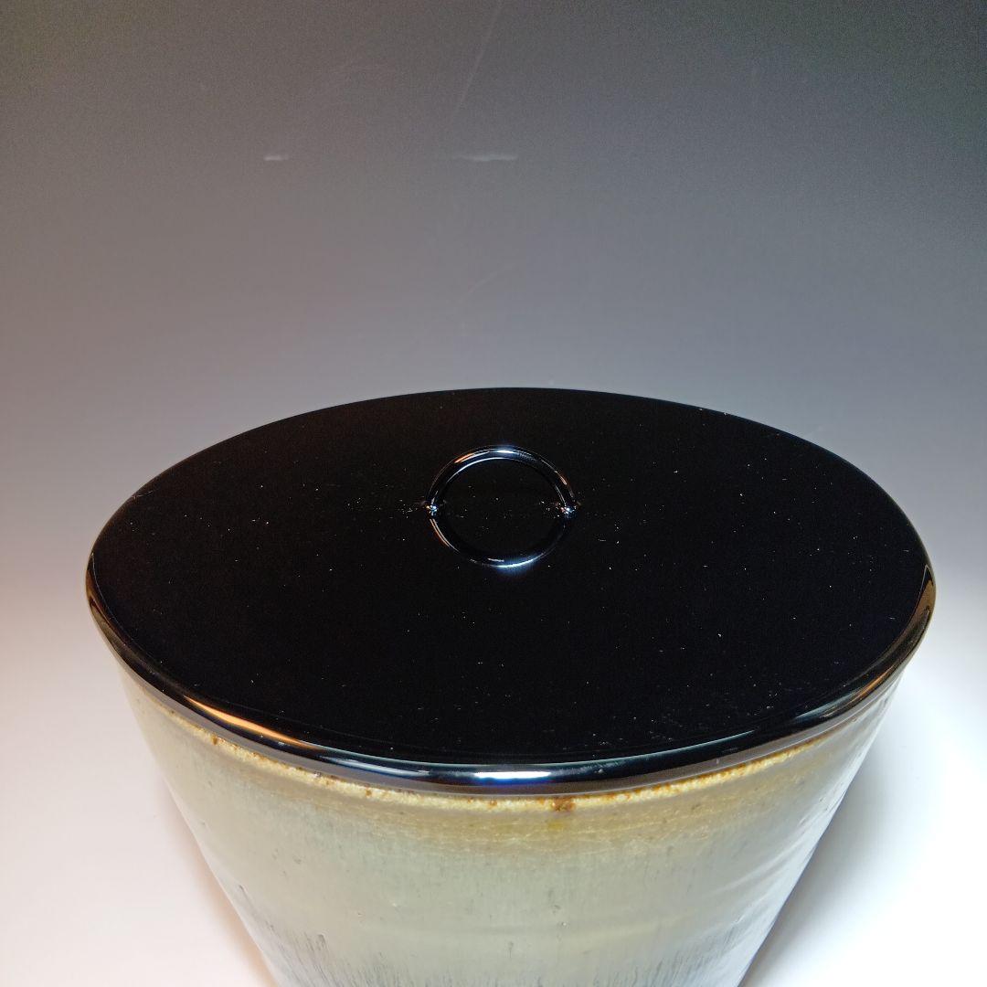 値下げ茶道具　昇典窯(山草)　朝鮮唐津水指　 共箱　美品　未使用品