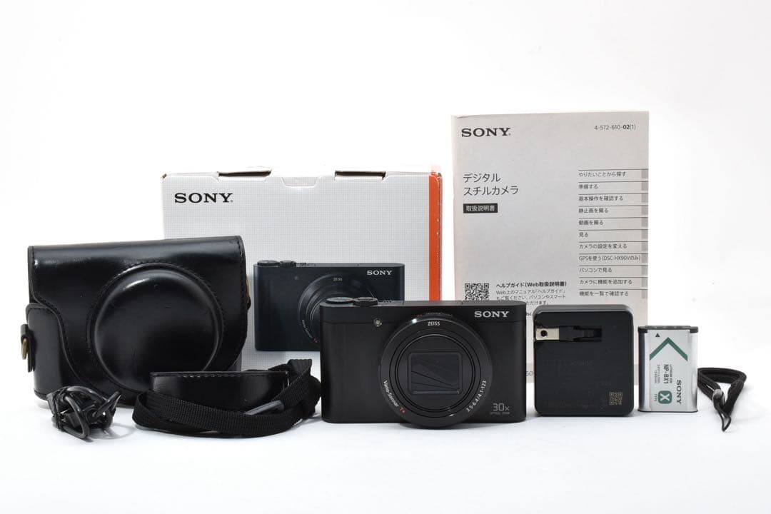 【極美品】 ソニー SONY DSC-WX500 コンパクトデジタルカメラ 黒