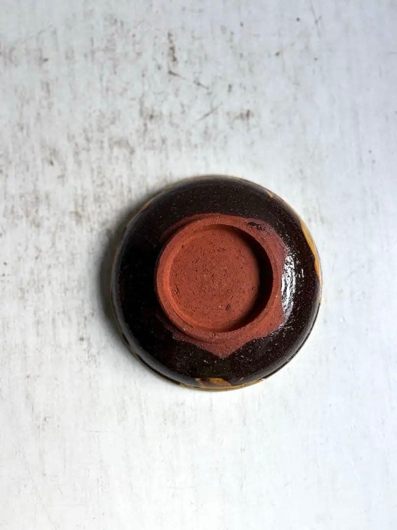 763 骨董 アンティーク 布志名焼 ガレナ釉皿 5点 民芸 柳宗悦 美品 明治