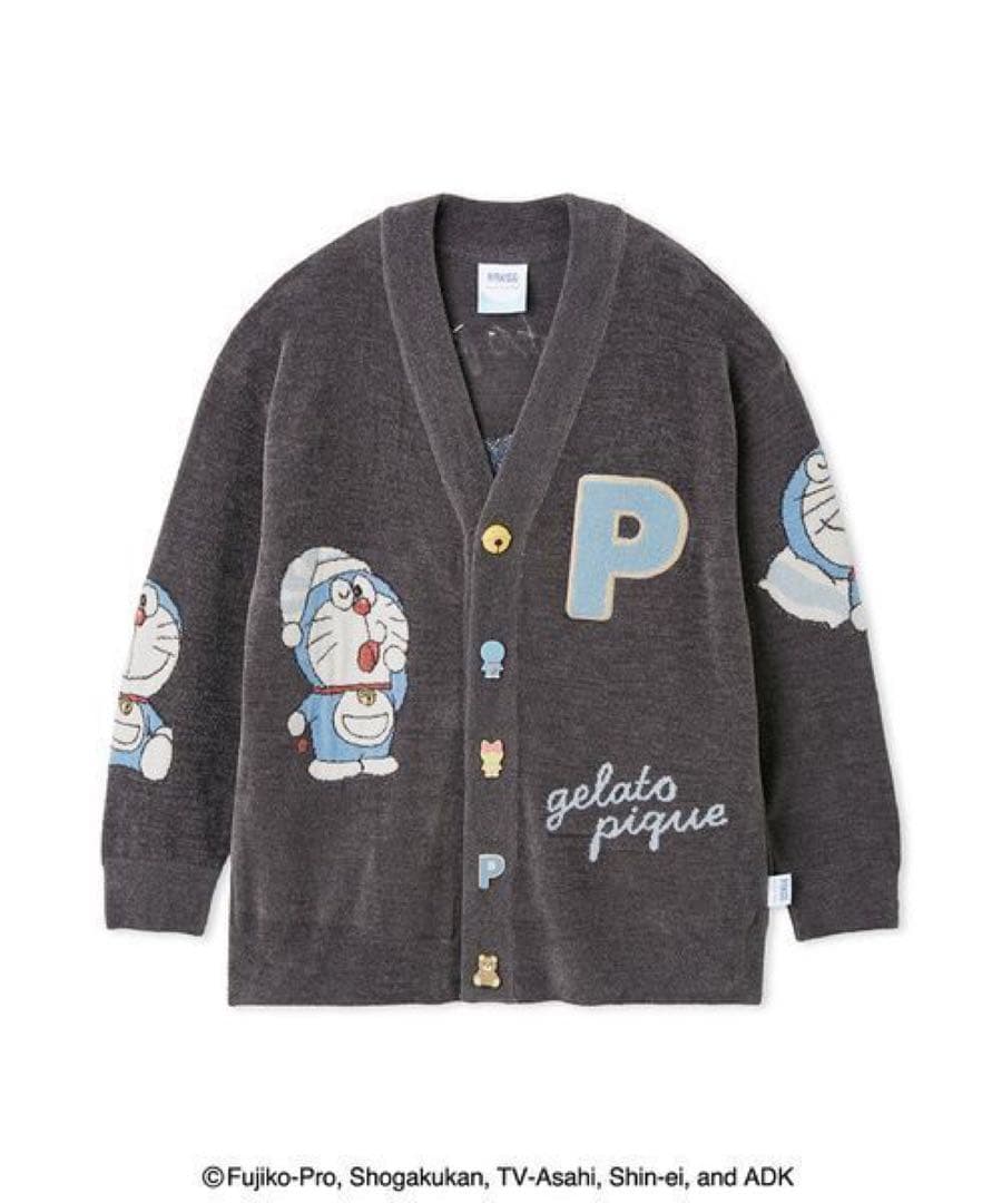 gelato pique ドラえもん　カーディガン