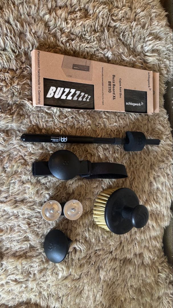 カホン装備 パーカッション小物セット ジュラグベルク マイネル サンダードラム