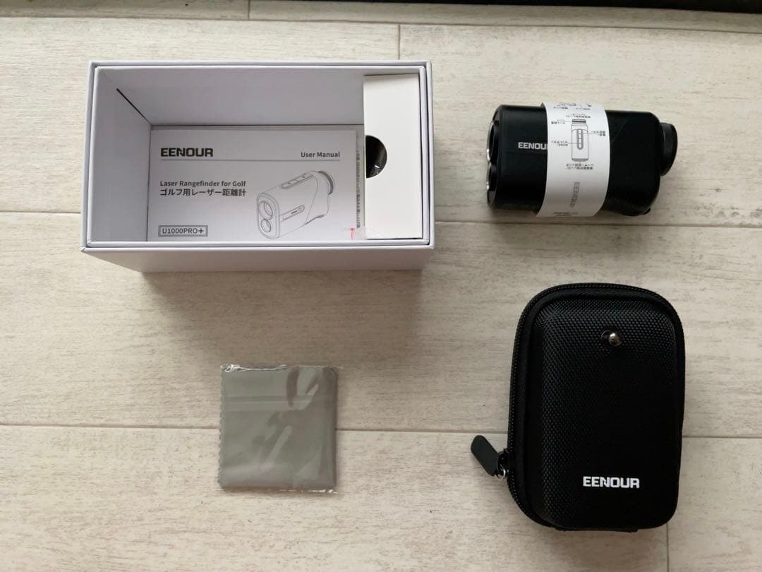 最上級モデルEENOUR ゴルフレーザー距離計　U1000PRO+（3点計測有）