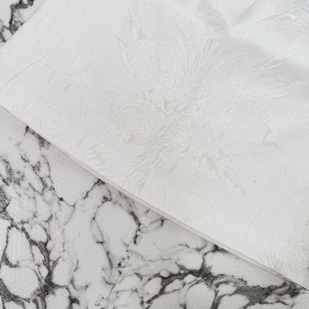 【新品タグ付き】ドルチェ＆ガッパーナ　フラワージャガードタイトスカート　ホワイト