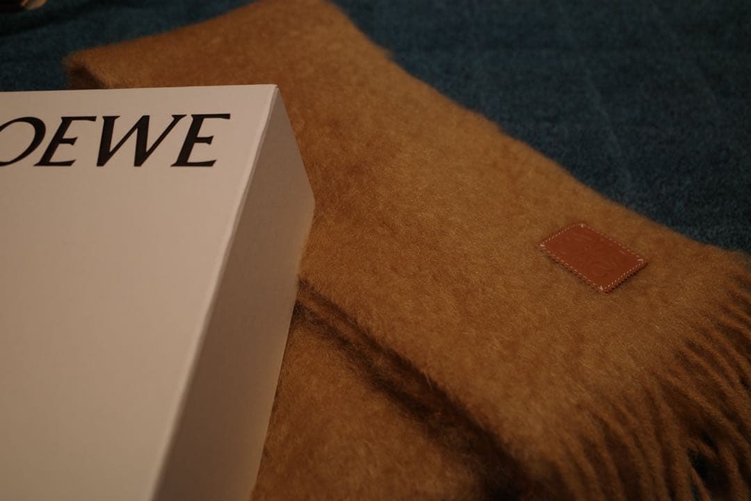 LOEVE マフラー（モヘア&ウール）