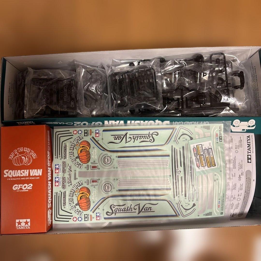 TAMIYA SQUSH VAN 1/10 RCカー