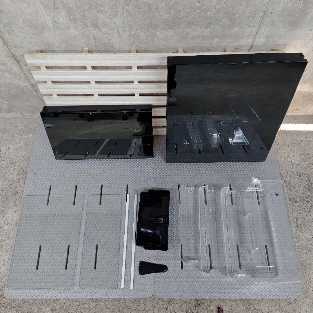 アイリスプラザ PRC-B082DM-B 冷凍冷蔵庫