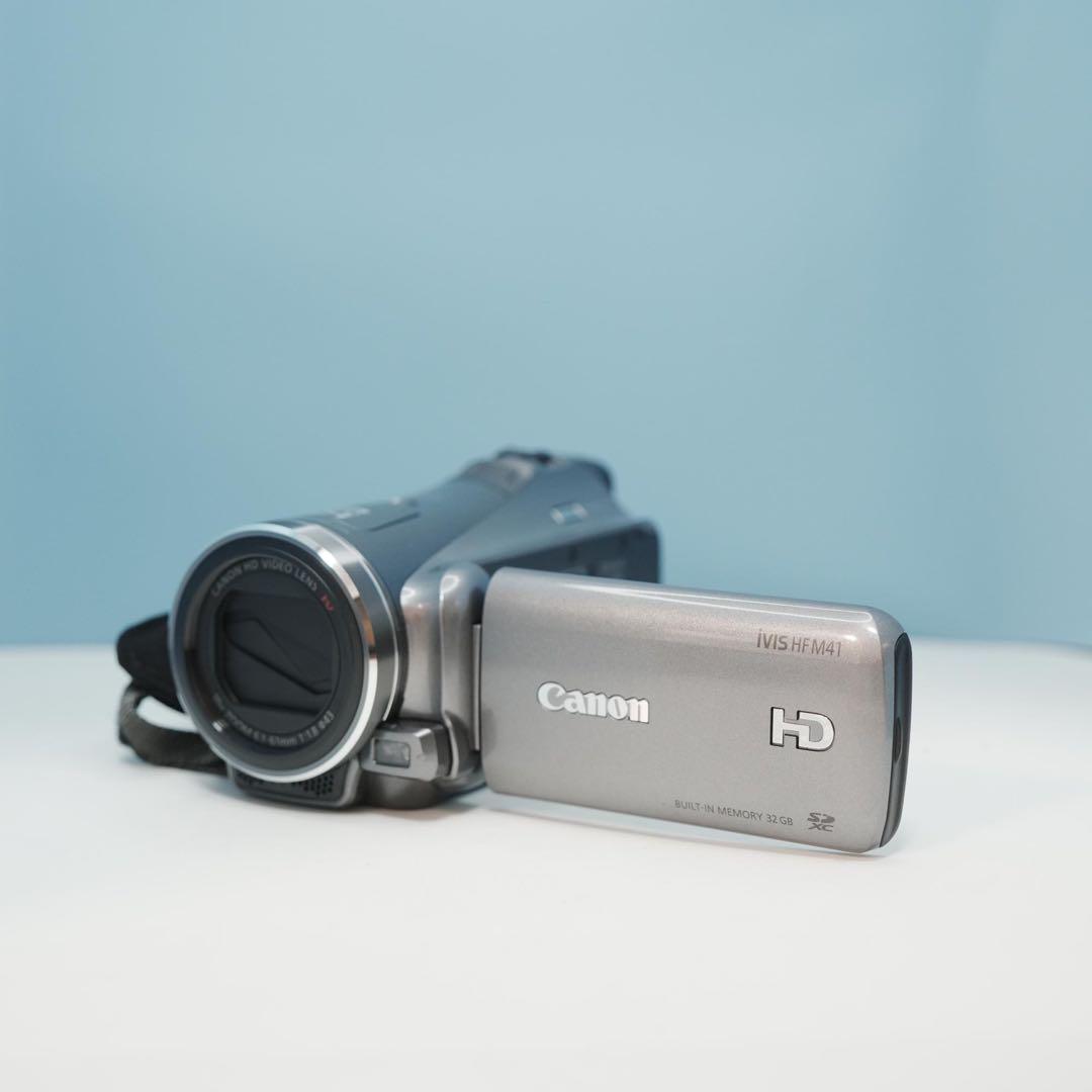 Canon ivis HF M41 ビデオカメラ フルセット 極美品 a4260