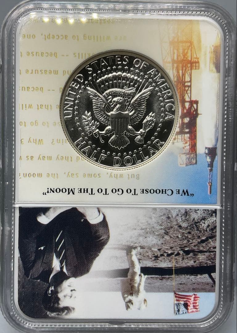 1964年　アメリカ　ハーフダラー　ケネディ　NGC PF69 サイン　銀貨