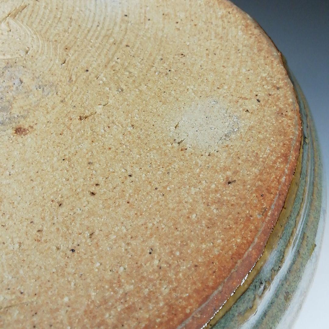 Ｔ６７３　水指　『赤膚焼』『大塩昭山 作』『堀内宗完(兼中斎)書付』共箱　茶道具