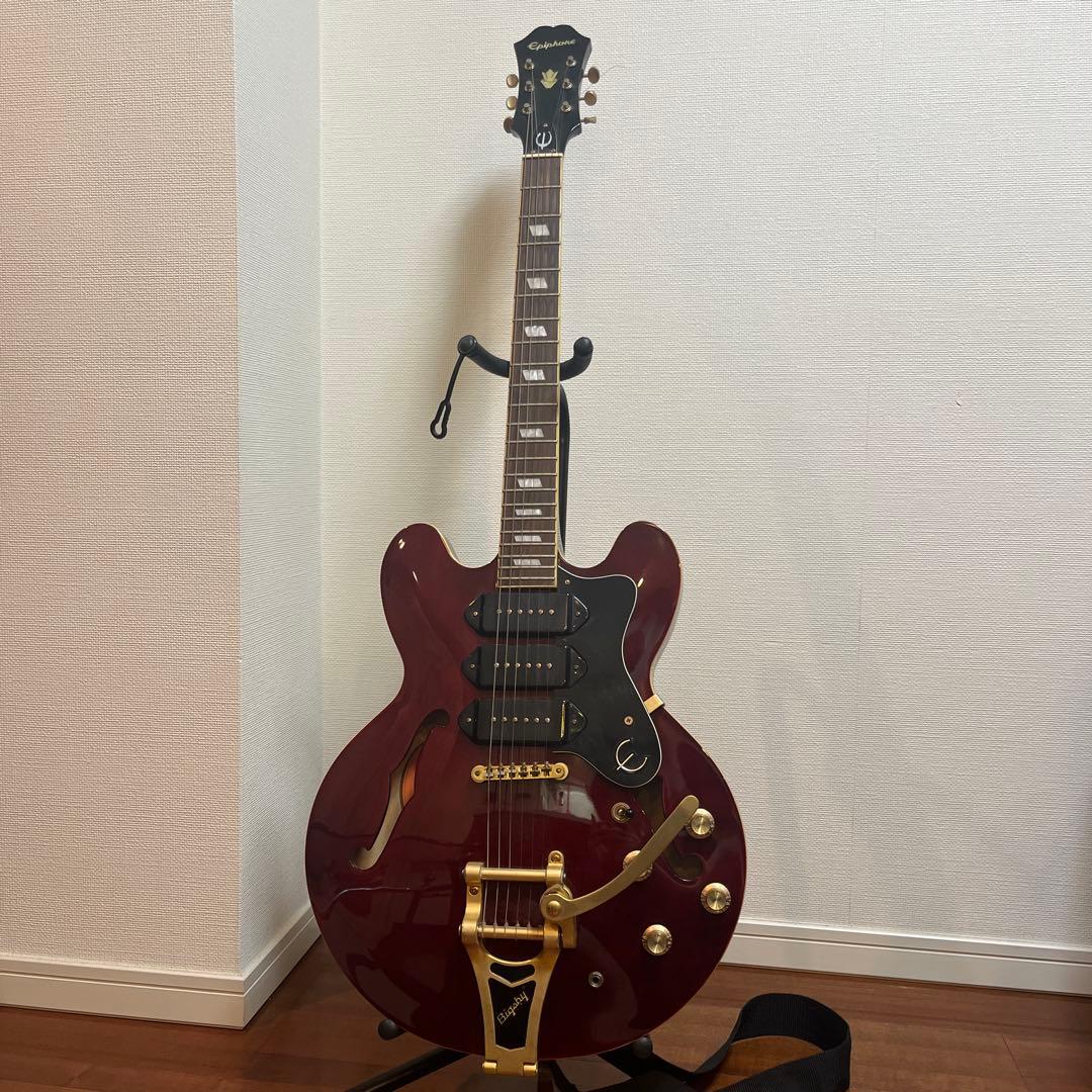 Epiphone Riviera Custom P93 ワインレッド（セミアコ）