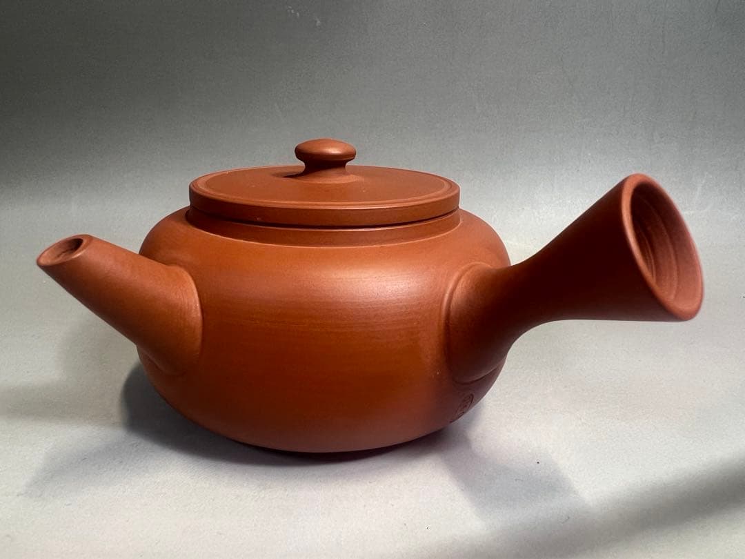 煎茶道具 朱泥 茶器 山田常山 急須 湯冷し 湯呑五客揃 常滑焼