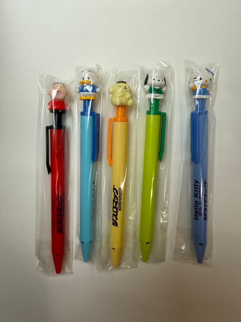 キャラクターボールペンセット 5本組 ノベルティ
