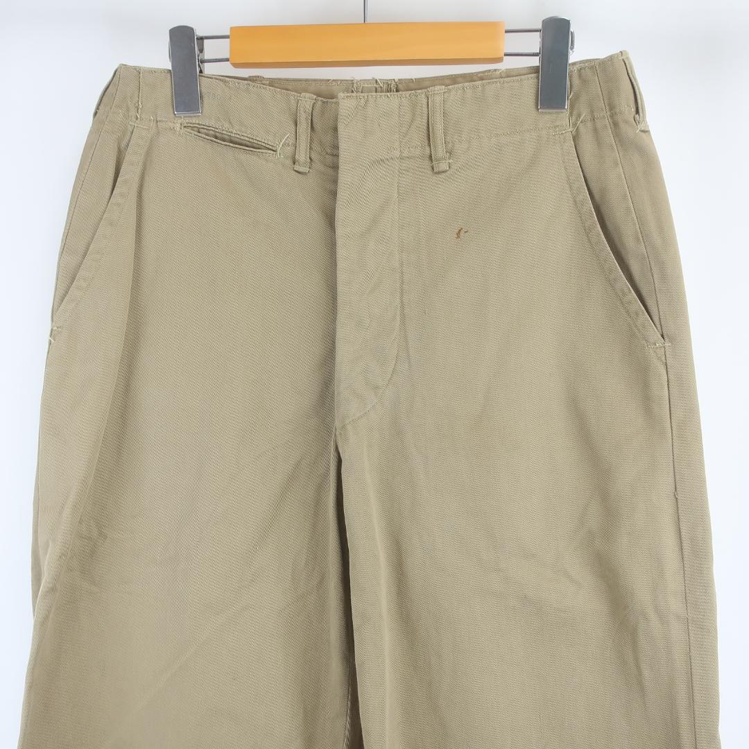 40s~50s VINTAGE USMC D2780 ボタンフライ チノ パンツ