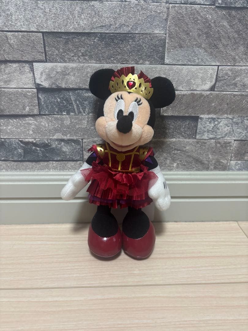 トータリーミニーマウス ぬいぐるみバッジ＆カプセルトイセット