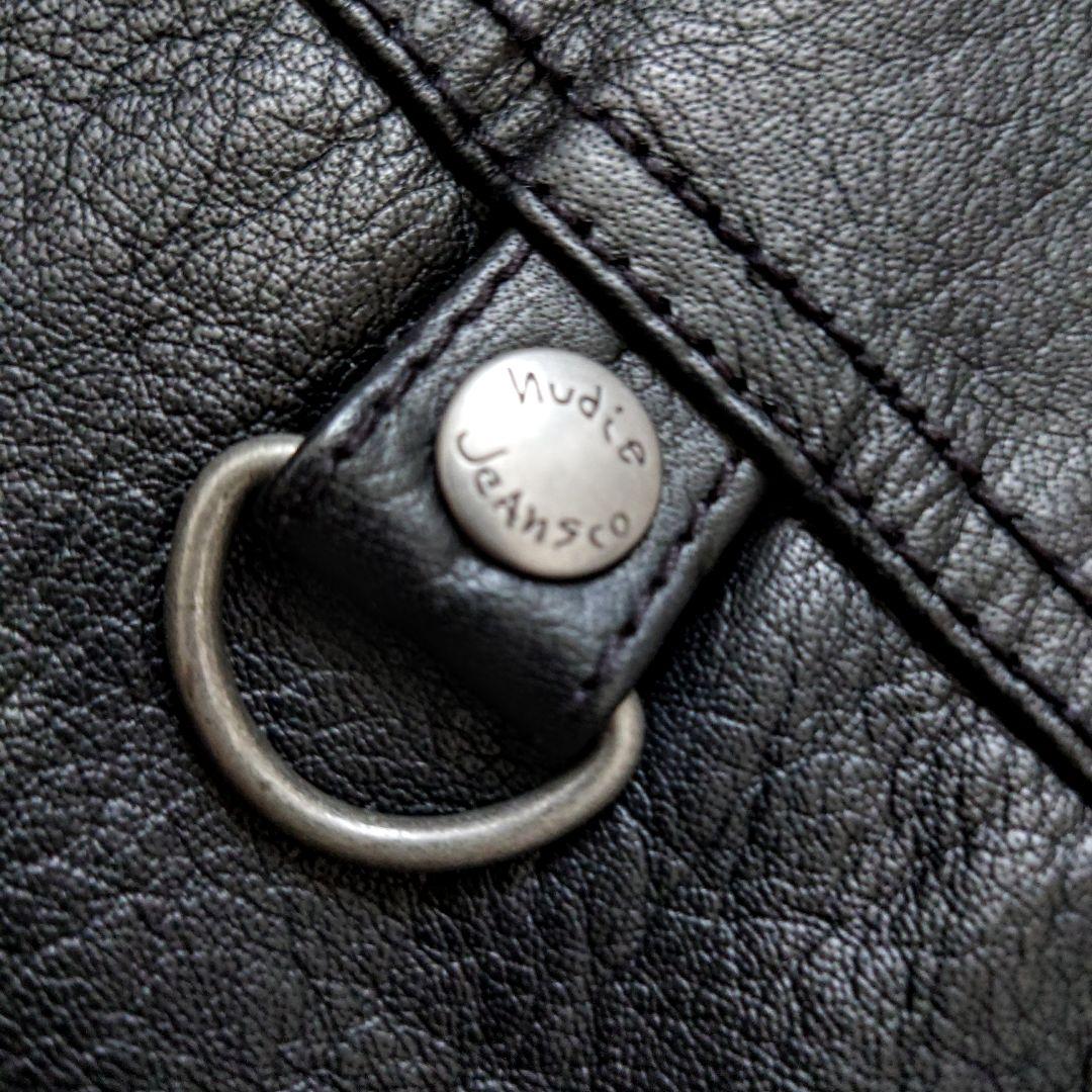 ジャケット・アウター Nudie Jeans ZIGGY PUNK LEATHER JACKET