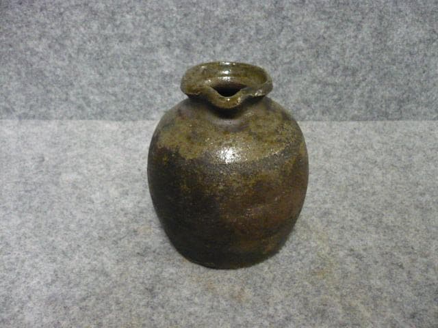 越前焼 お歯黒壷 [B31358]