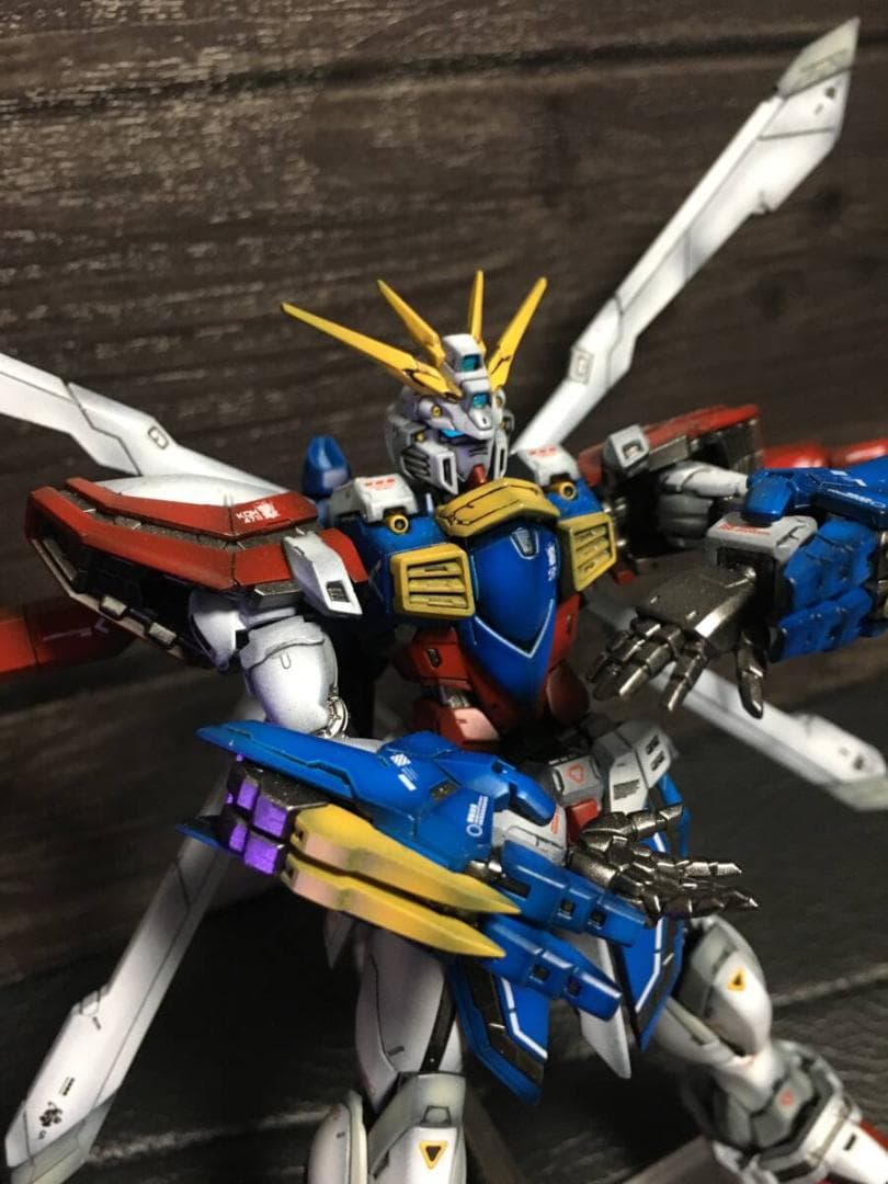 機動武闘伝Gガンダム　RG 1/144 ゴッドガンダム　全塗装完成品