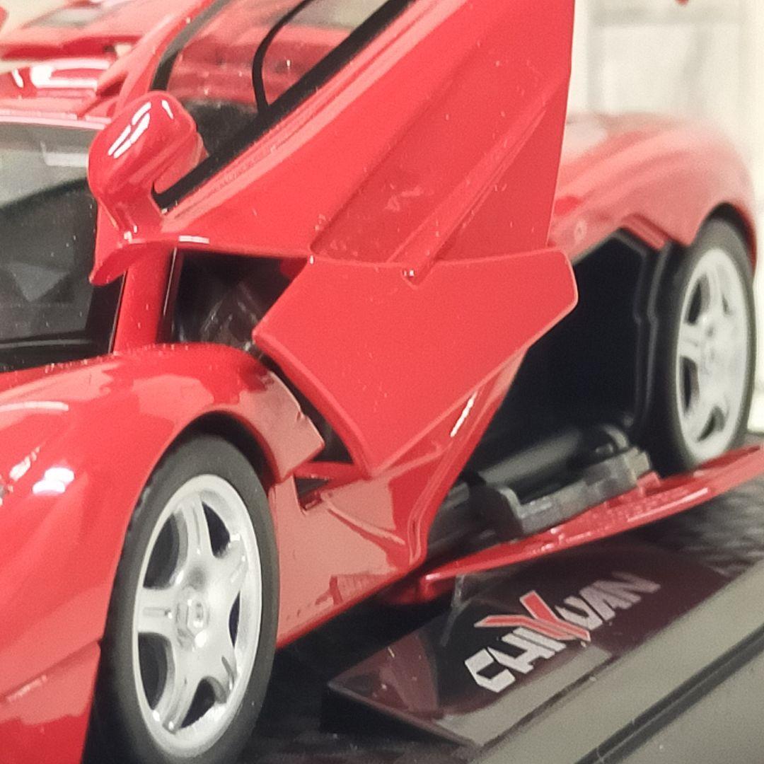 McLaren F1 ２台セット　赤フル開閉　黄ミニチャンプス