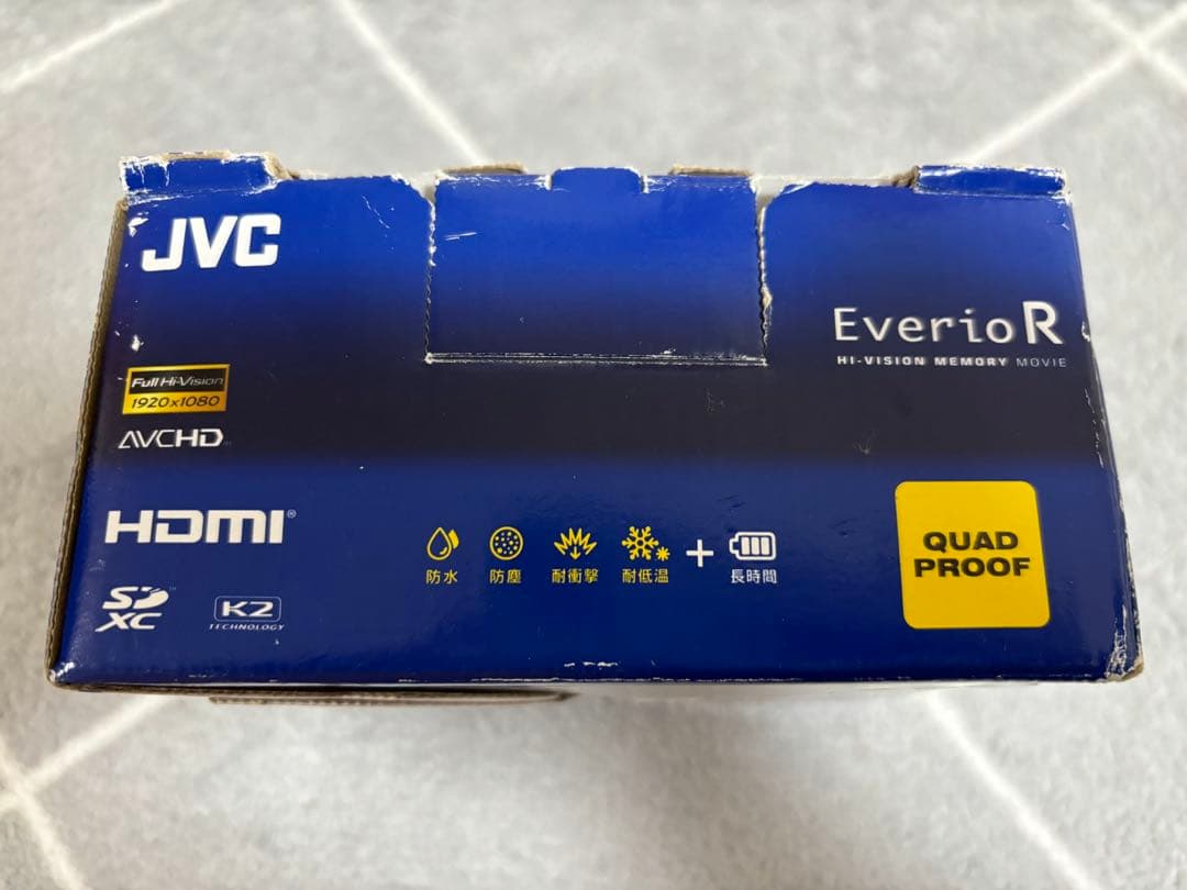 jvc ビデオカメラ　gz-r400-t