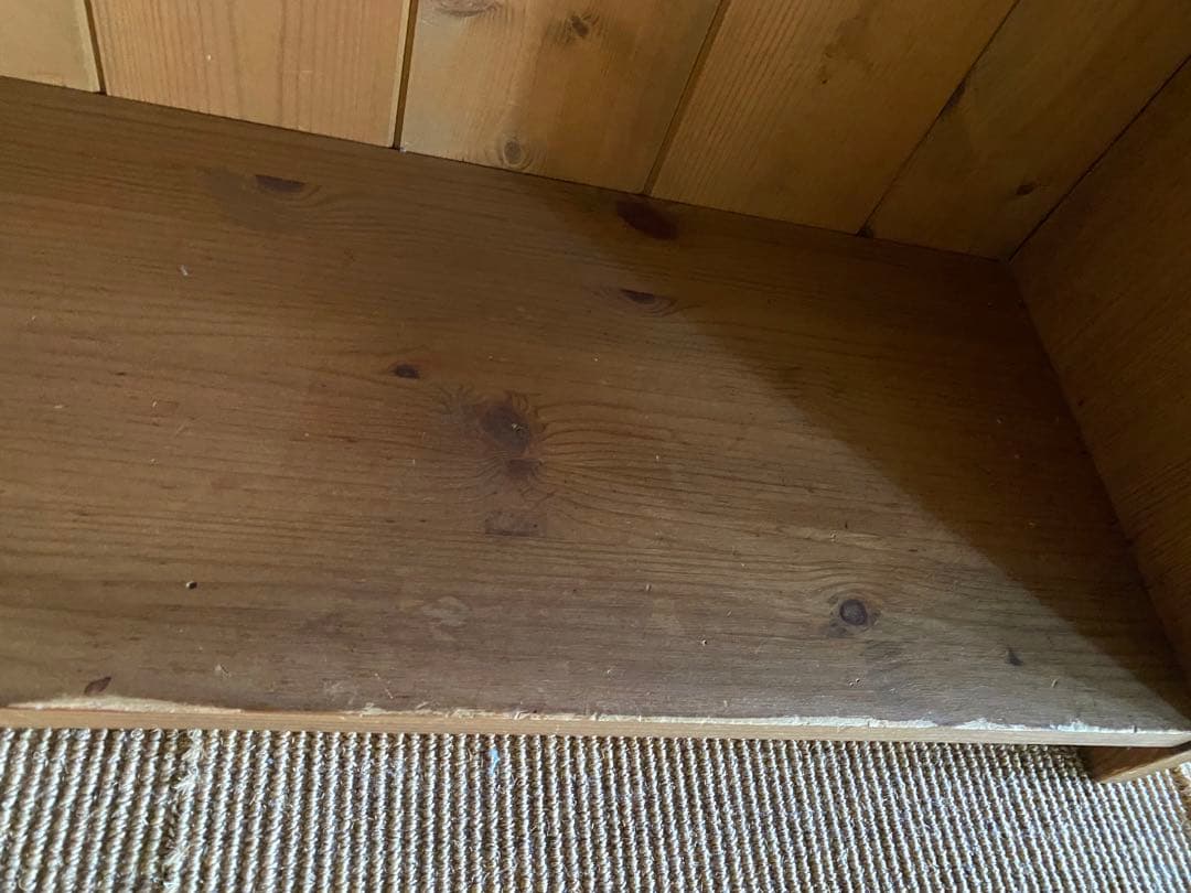 木製4段本棚 ナチュラルウッドカラー