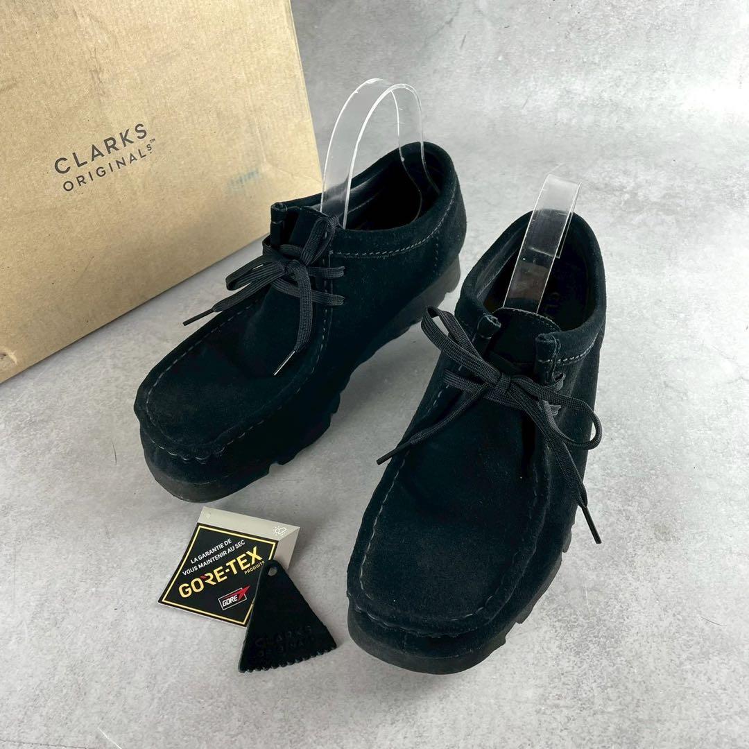 クラークス WallabeeGTX ワラビー デザートブーツ BLACK
