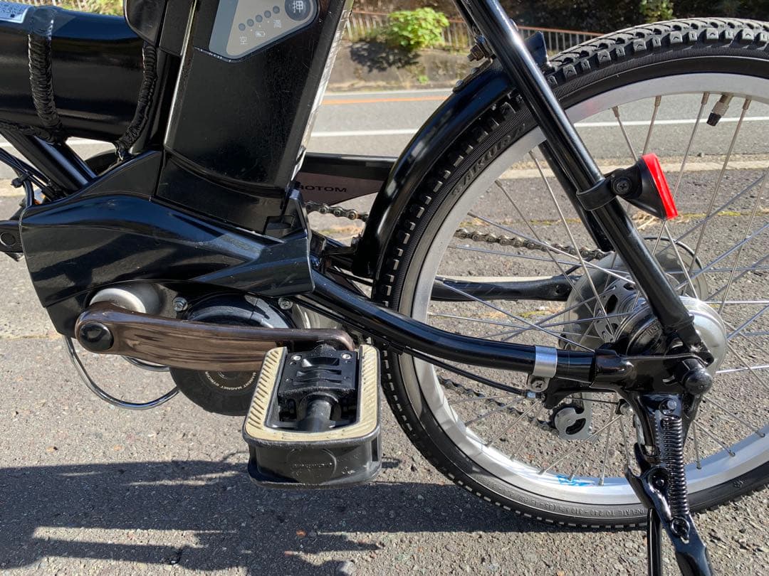 【動作確認済】送料無料Panasonic折り畳み電動アシスト自転車OffTime