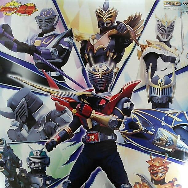 「仮面ライダー龍騎」Ｂ２サイズポスター②（非売品・当時モノ・新品）
