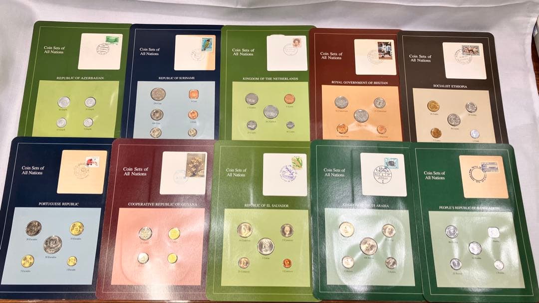 フランクリンミント社 世界の国々の 記念通貨 Ⅰ Ⅲ バラ