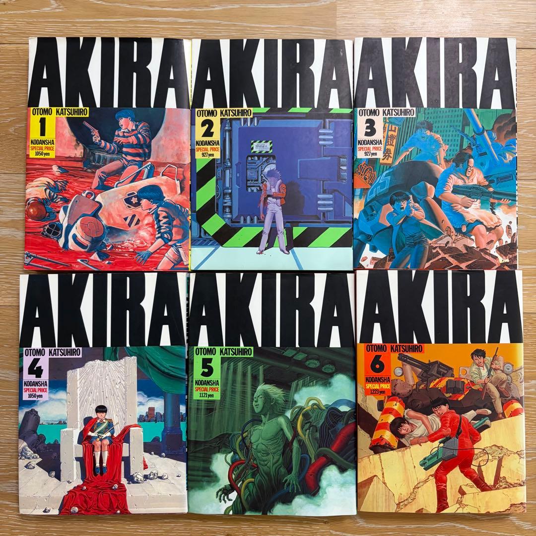 ●AKIRA 全巻セット　アキラ 1-6巻　完結　古本　大友克洋
