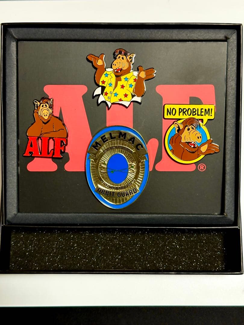 アルフ ALF エナメルピンバッジセット 80s レトロ