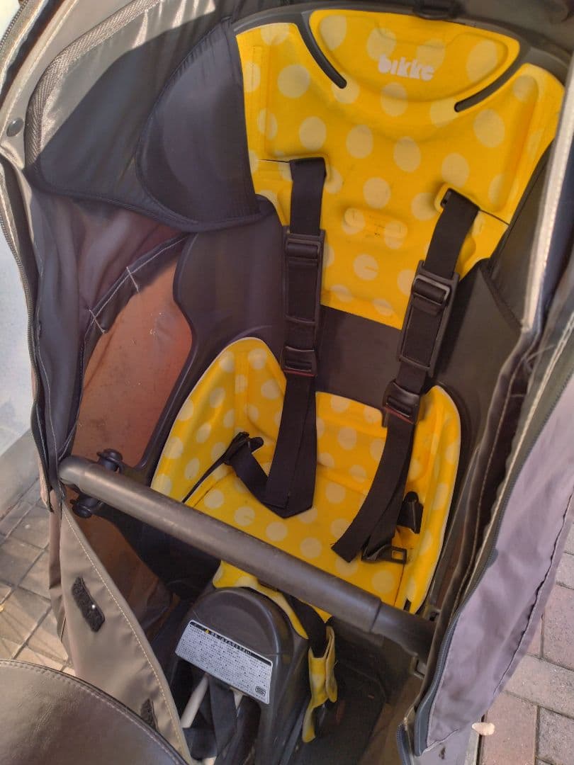 ビッケポーラー e 2018 年購入 電動アシスト自転車 チャイルドシート付き