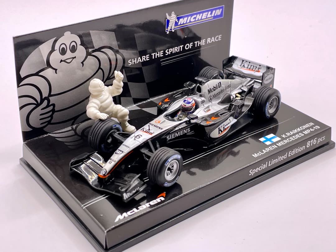 1/43 マクラーレン MP4/19 K.ライコネン ミシュラン仕様