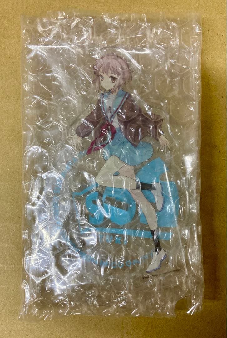 非売品　涼宮ハルヒの憂鬱 長門等身大タペストリー　➕　グッズ 5点セット