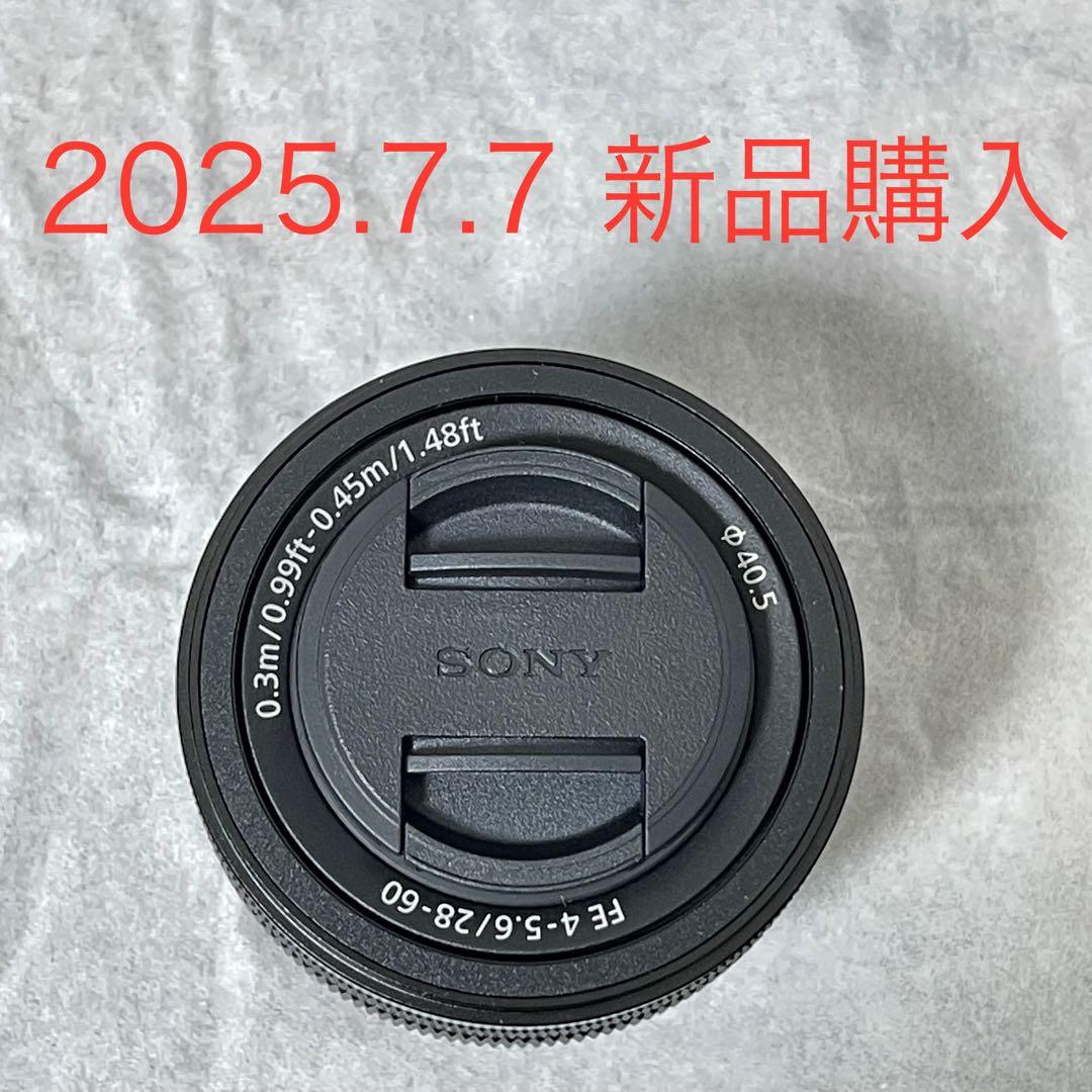 新品未使用 SONYFE 28-60mm F4-5.6 SEL2860
