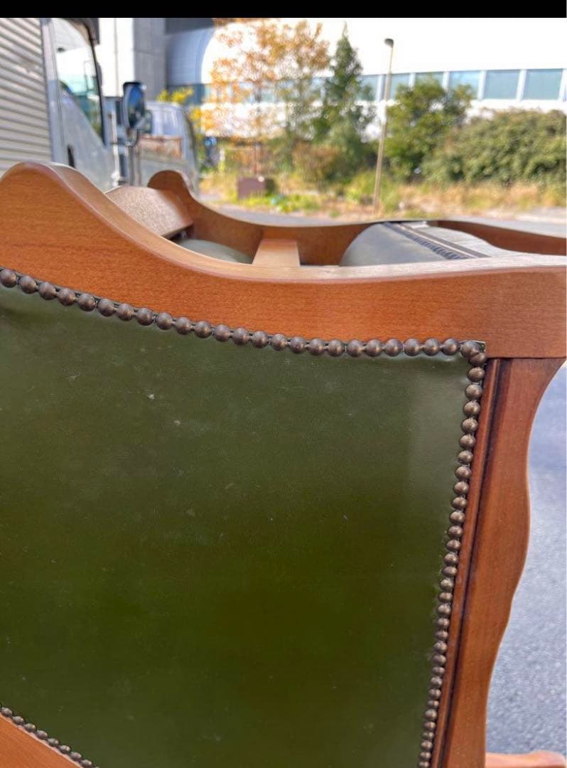 イタリア　ロココ様式　テレフォンベンチ　猫脚