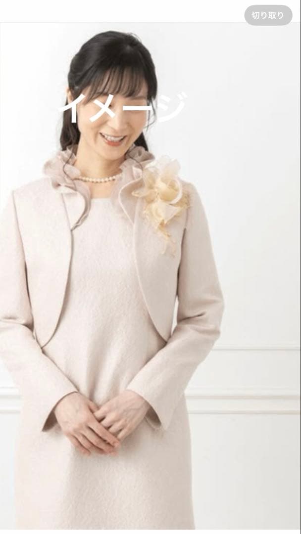 東京ソワール　PETITSOIR コサージュ ブローチ　　シルバー　新品未使用