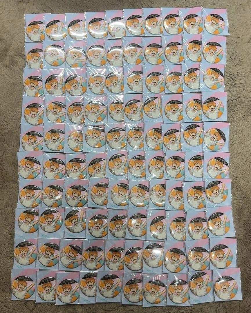 【ハイキュー】日向翔陽 缶バッジ