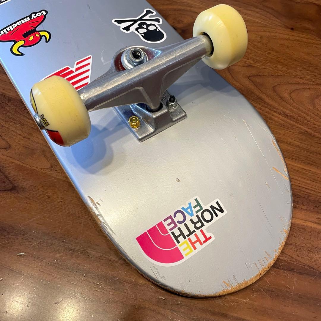 ミニロゴ　美品　スケボー　コンプリート　子供用　ベンチャートラック　トイマシーン