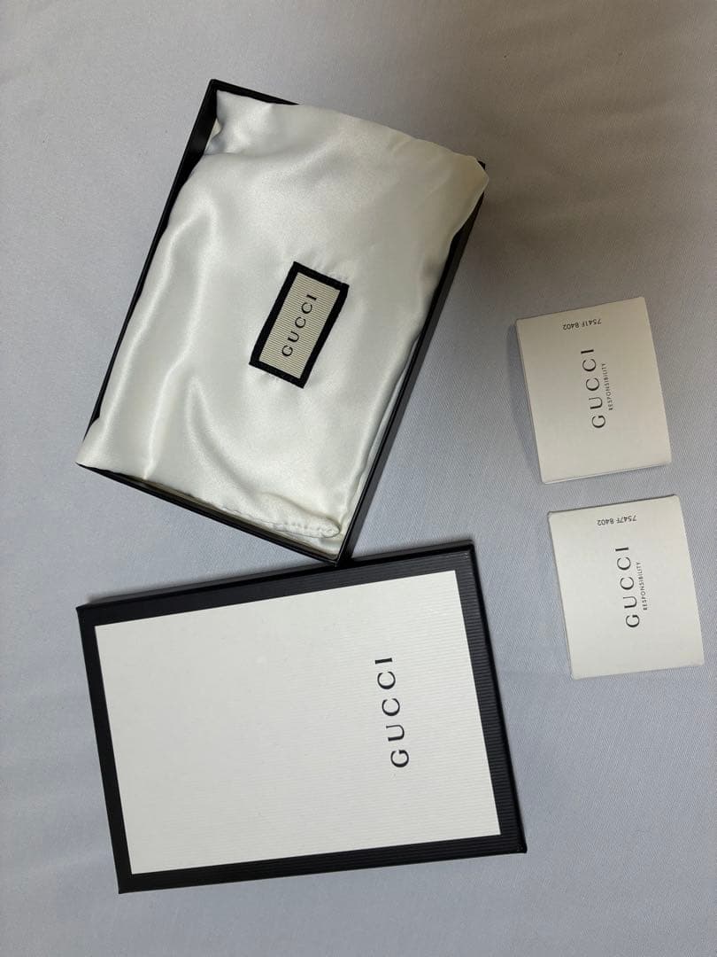 GUCCI GGキャンバス キーケース ベージュ/ブラウン