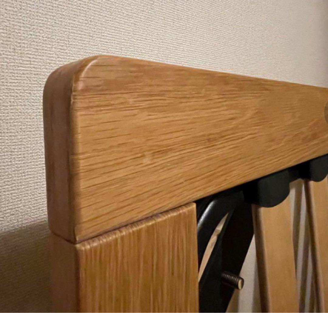 MUJI 木製ベッドフレーム シングル オーク