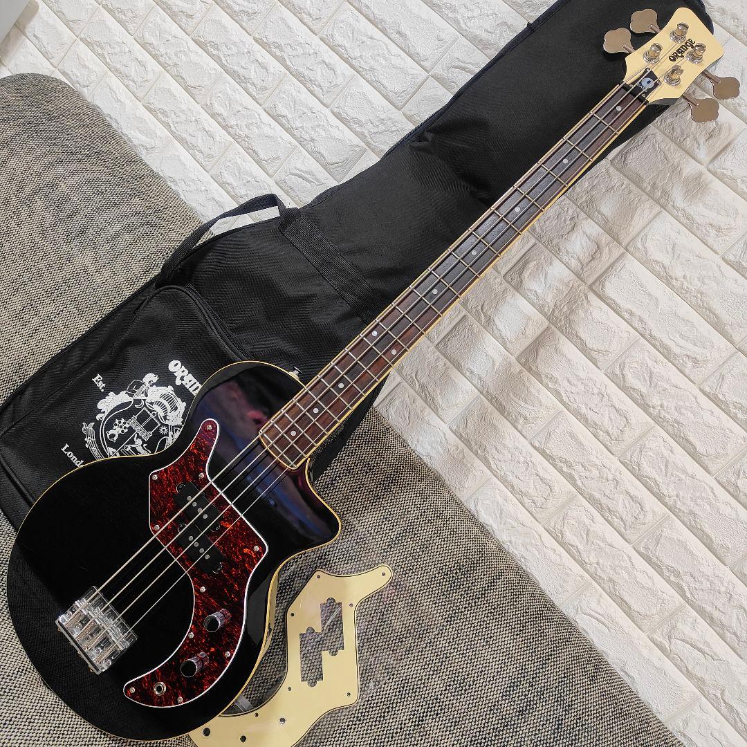 【美品】 orange 希少 プレシジョンベース ピックガード 専用ケース付き