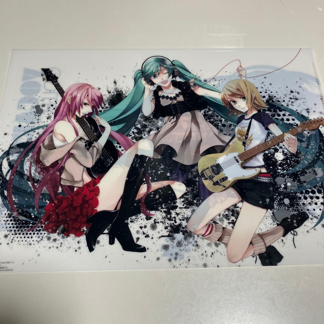 初音ミク　CD 特典　クリアファイル　同人誌
