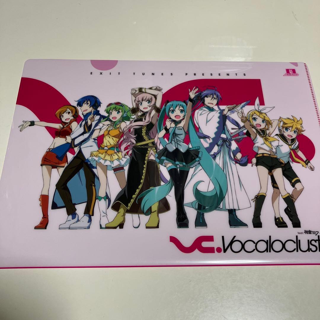 初音ミク　CD 特典　クリアファイル　同人誌