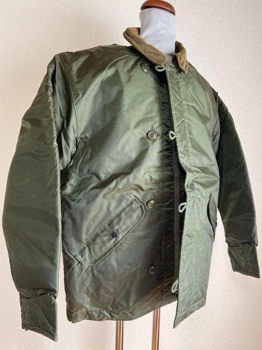 米軍 実物 ナイロンデッキジャケット+パンツ