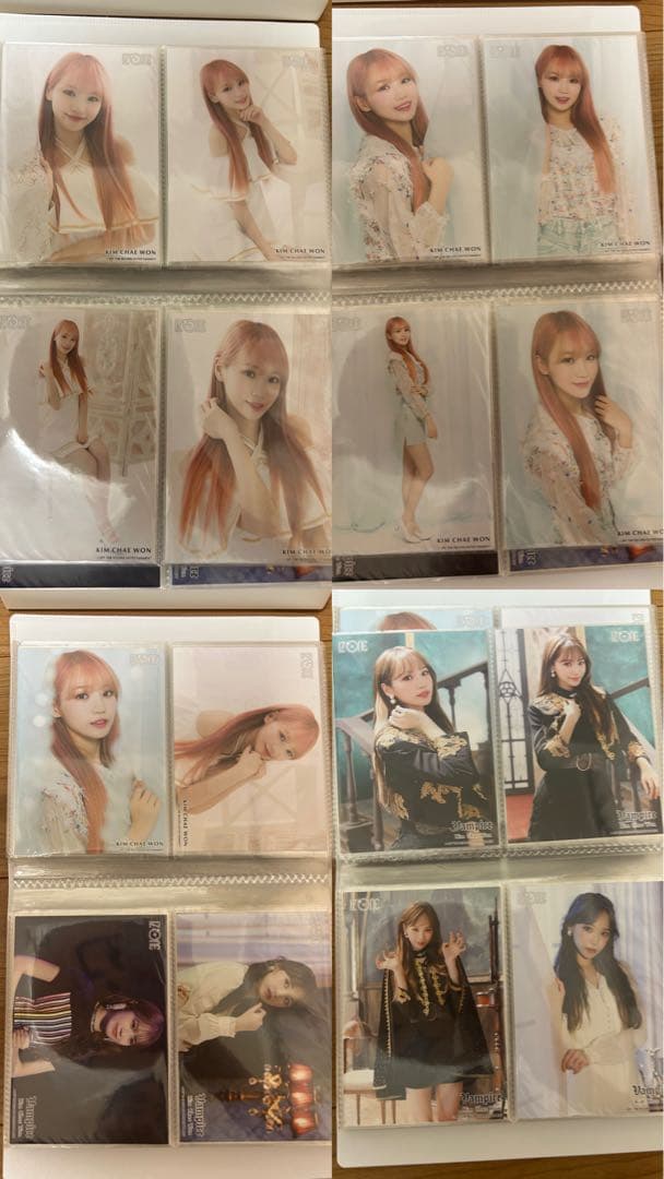 チェウォン　生写真　IZ*ONE LE SSERAFIM コンプ有り