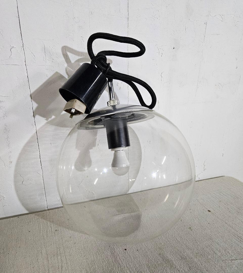 ジャパンヴィンテージ 球体ガラスのペンダントライト ナショナル 松下電器