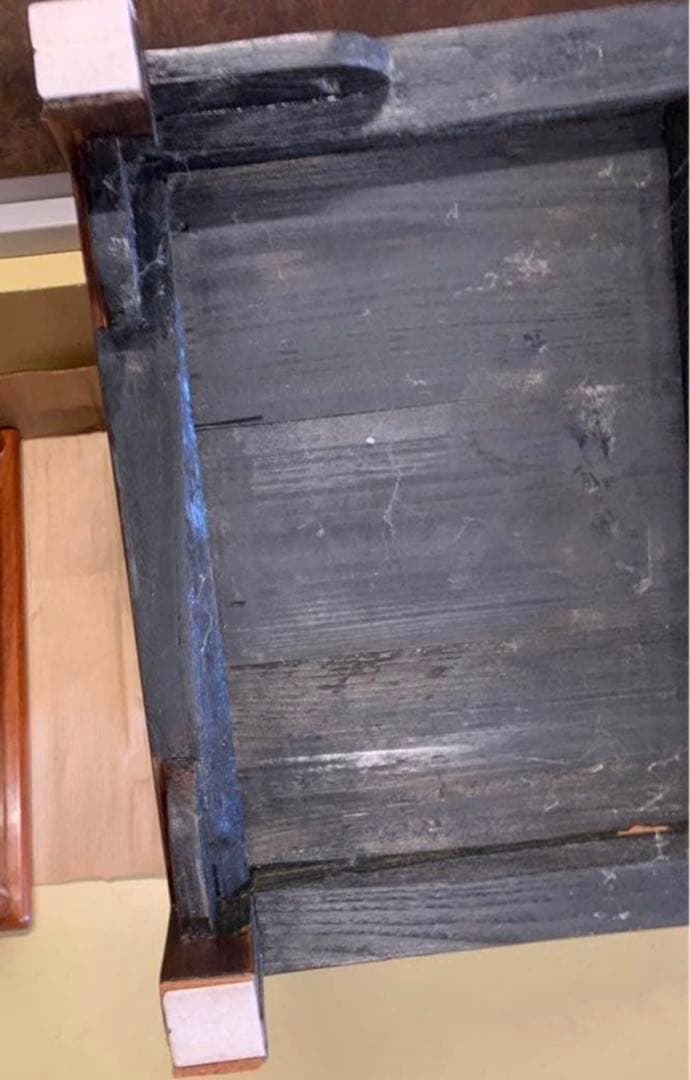 中国アンティーク 無垢材　サイドテーブル 飾り台